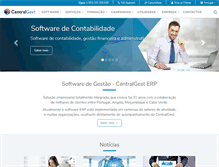 Tablet Screenshot of centralgest.com